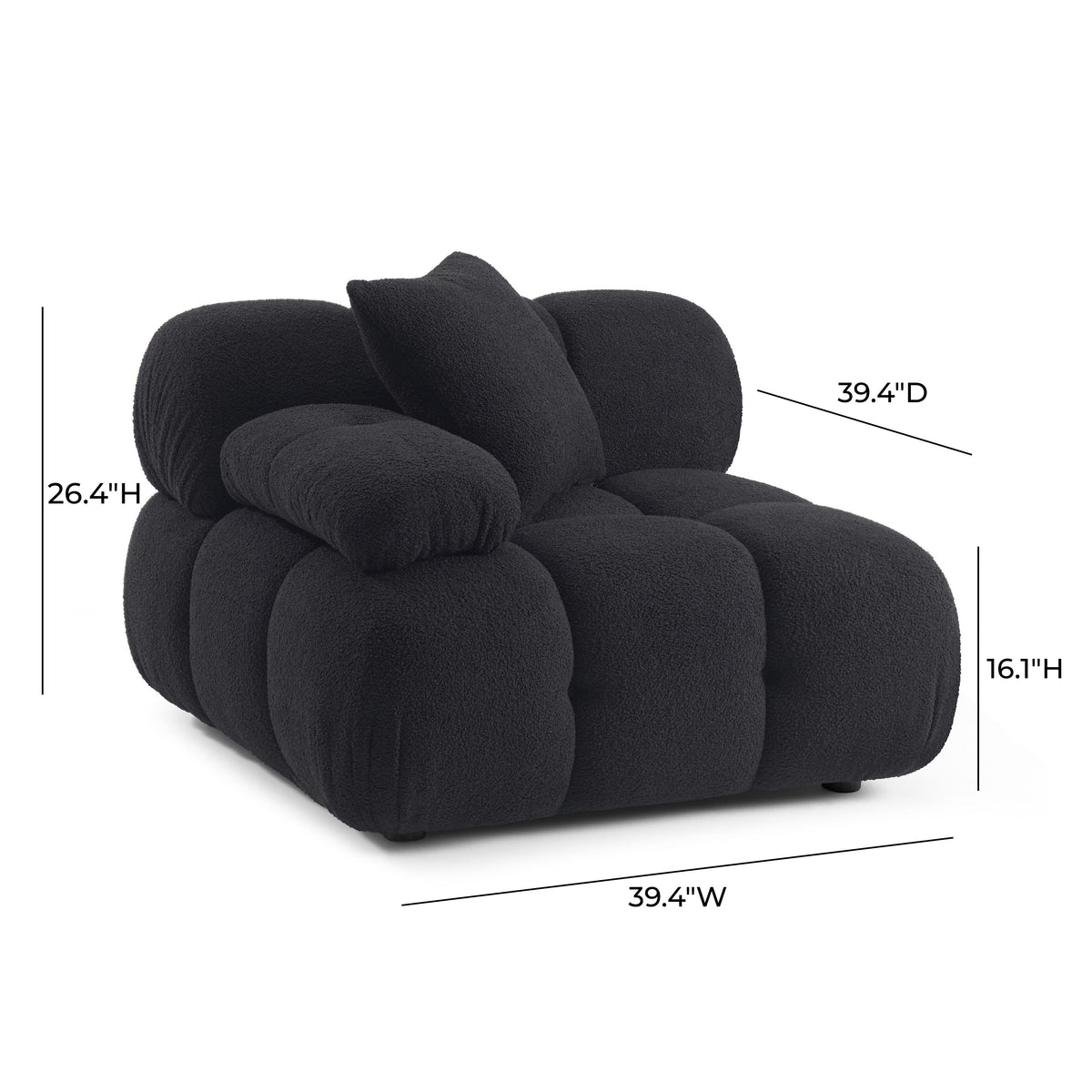 Calliope Performance Modular Corner Chair