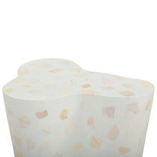 Slab Faux Terrazzo Indoor/Outdoor Side Table