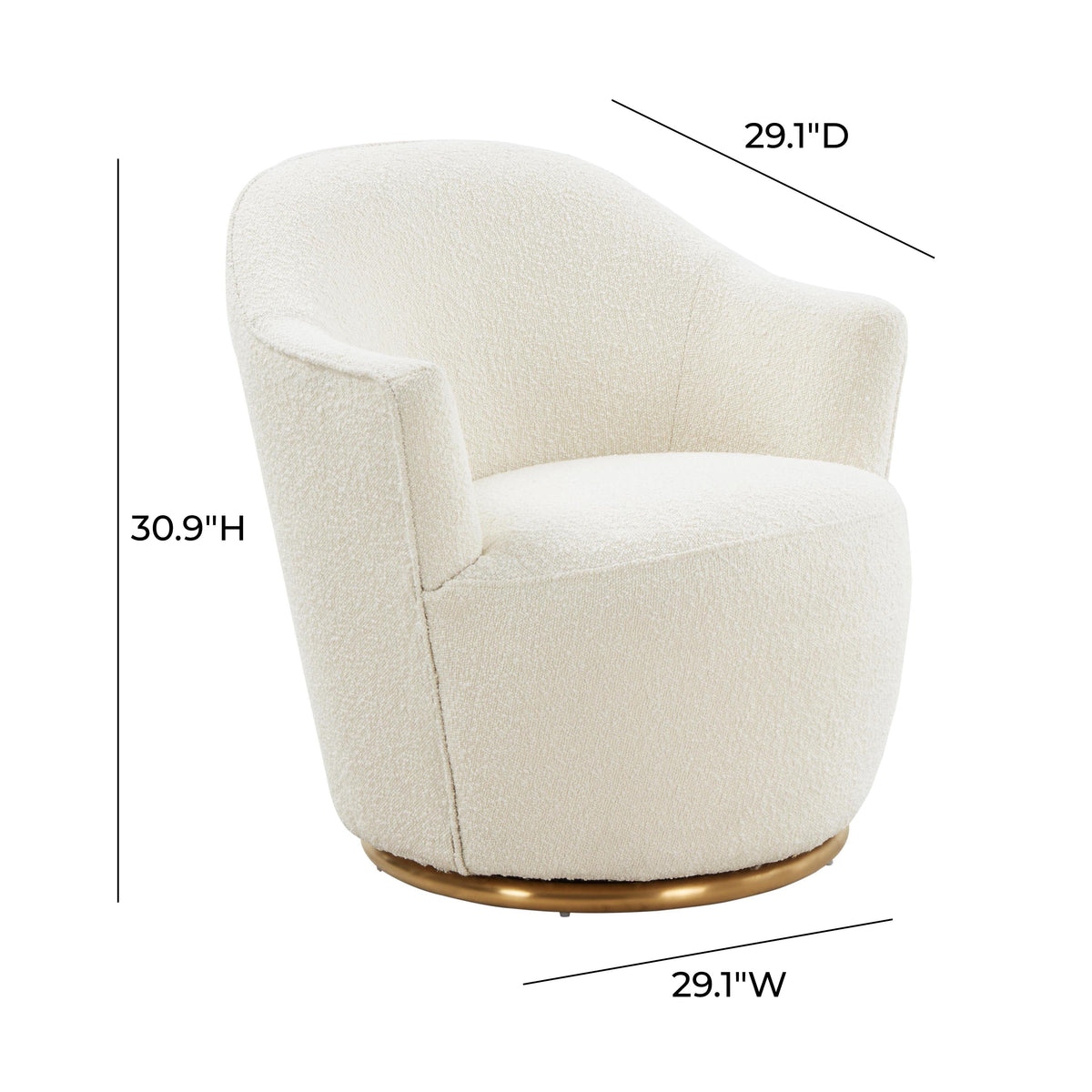 Skyla Swivel Accent Chair