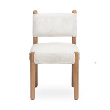 Bruno Thick Performance Chenille Straight Back Dining Chair