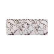 Janice 61" Faux Breccia Marble Console Desk