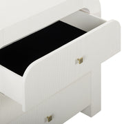 Hump 38" Arched 3-Drawer Bedside Chest