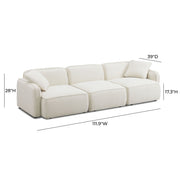Travie 112" Modular Sofa