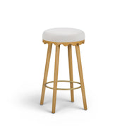 Oodle Performance Vegan Mohair Bar and Counter Stool