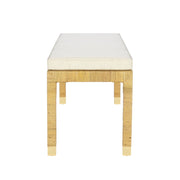 Amara 50" Rattan Bench