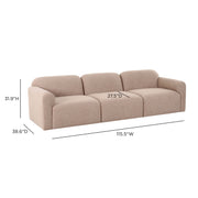 Gorge 116" Modular Sofa