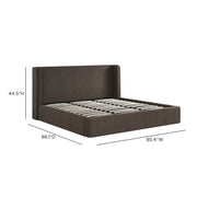 Harmony Performance Chenille Storage Bed