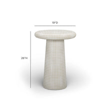 Monica Tiled Pattern Indoor/Outdoor Side Table