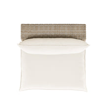 Cali Performance Fabric & Wicker Outdoor Armless Chair