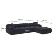Calliope 4-Piece Performance Modular Sectional