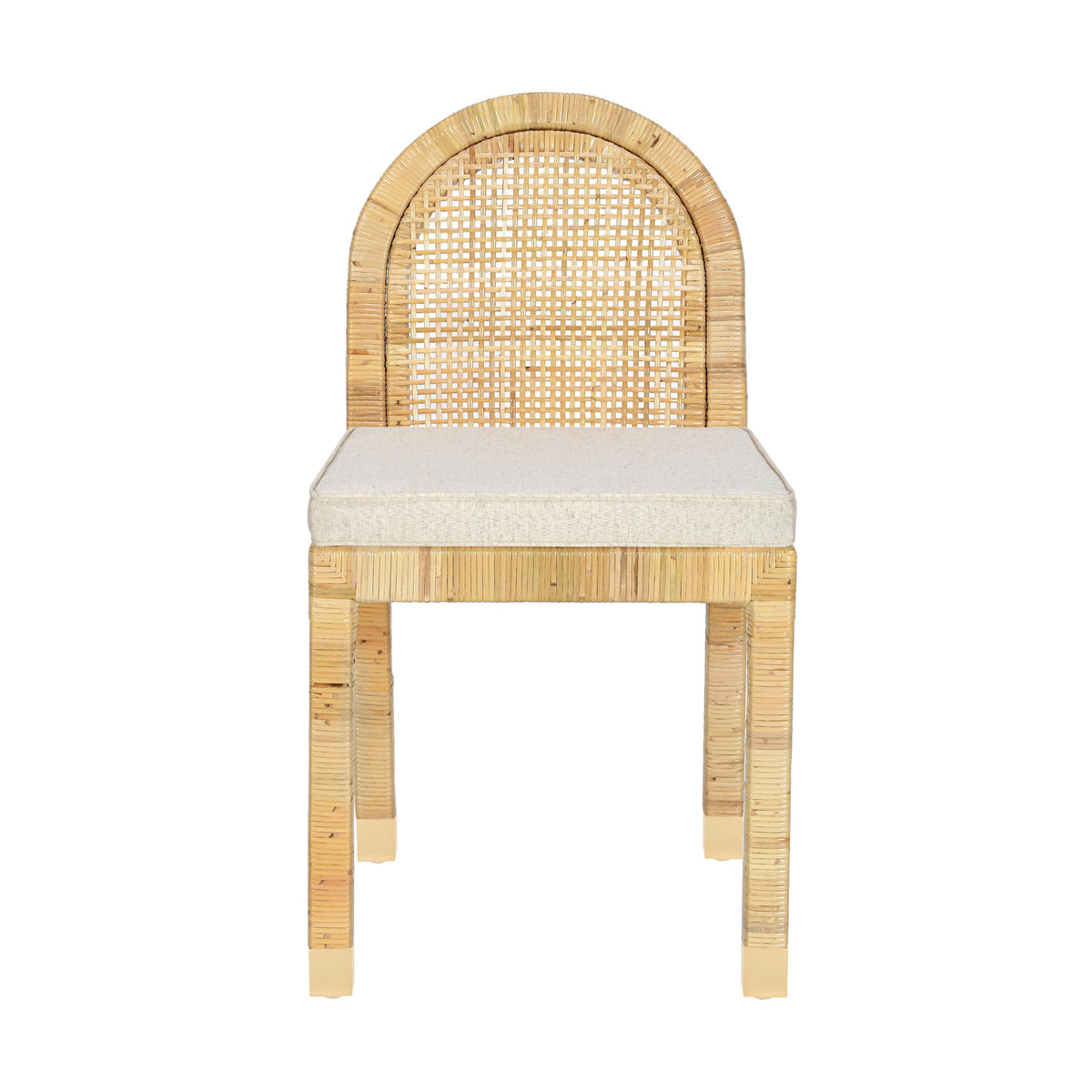 Amara Arched Rattan Dining Chair