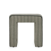Byron Square Cotton Jute Ottoman