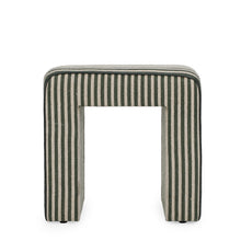 Byron Square Cotton Jute Ottoman