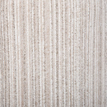 Lilou Cream Striped Jacquard Storage Accent Stool