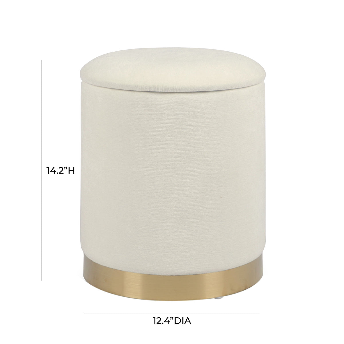 Zoe Storage Ottoman