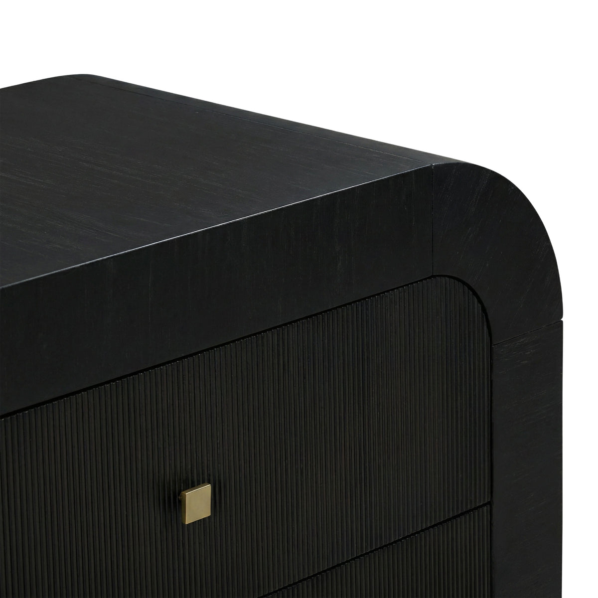 Hump 38" Arched 3-Drawer Bedside Chest