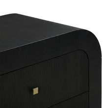 Hump 38" Arched 3-Drawer Bedside Chest