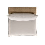 Cali Performance Fabric & Wicker Outdoor Armless Chair