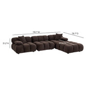 Calliope 4-Piece Performance Modular Sectional