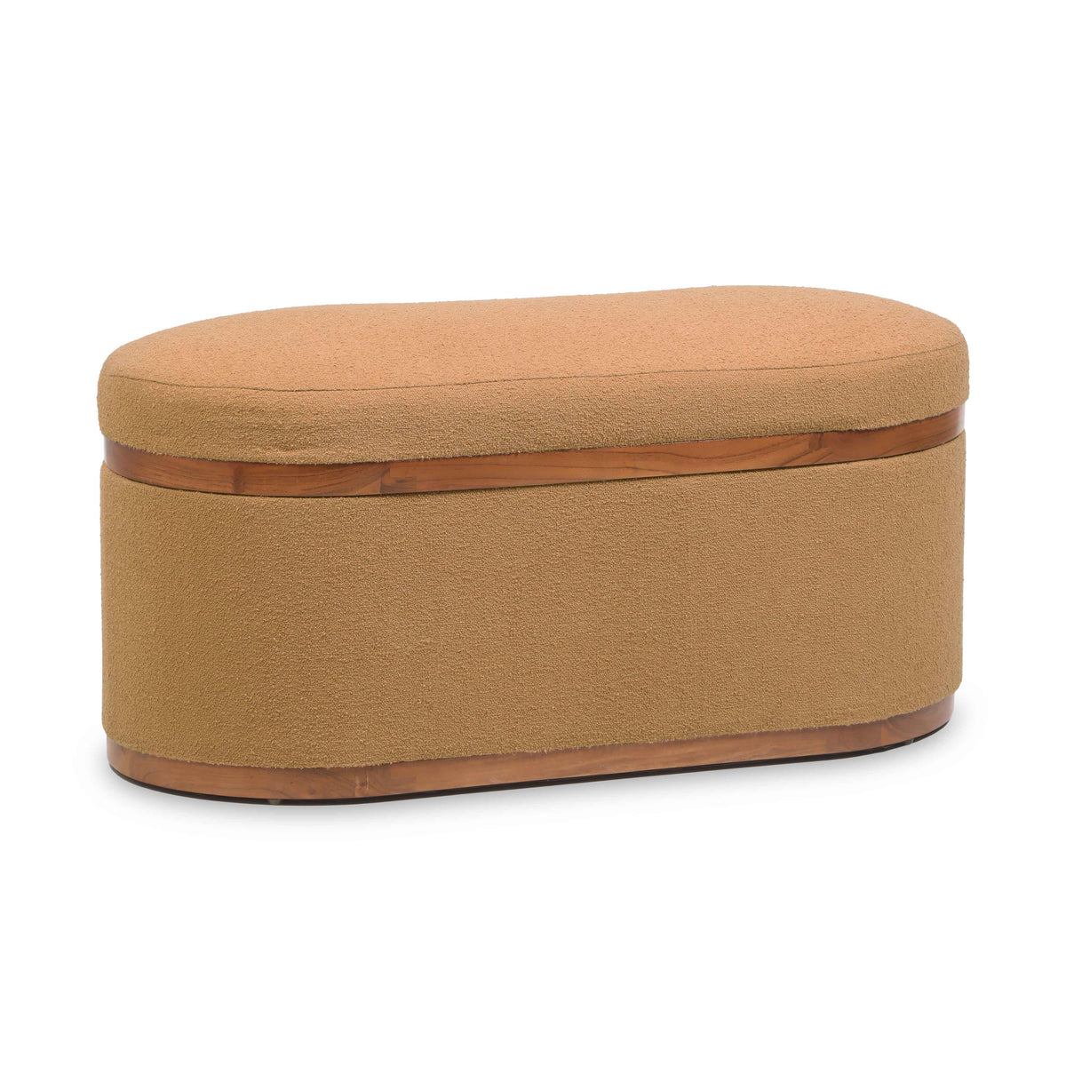 Olivier 41" Oval Storage Ottoman