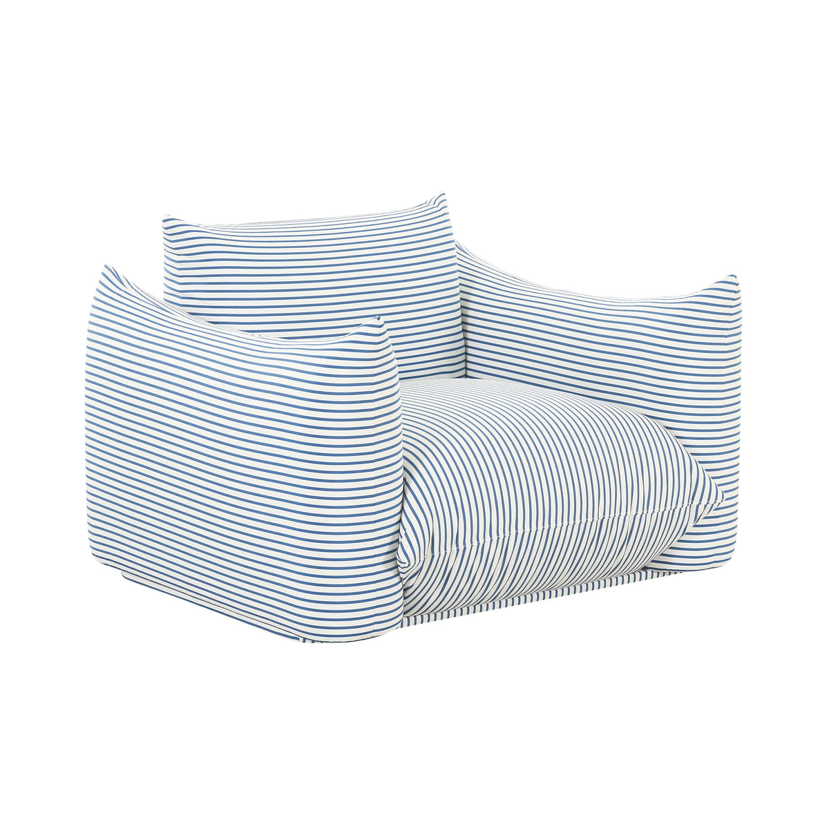 Saint Tropez Stuffed Indoor/Outdoor Armchair
