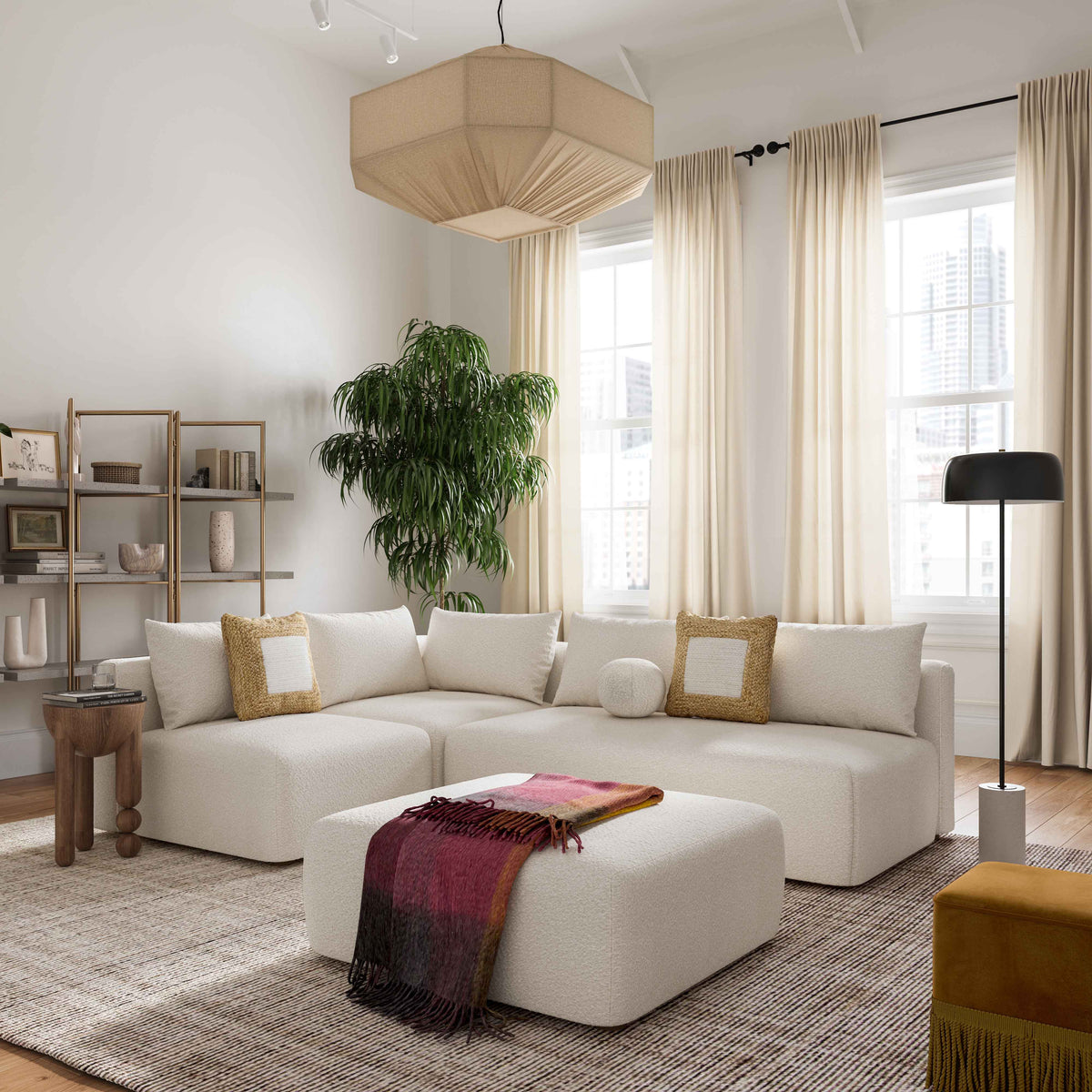 Hangover Modular Sofa (112"-145")