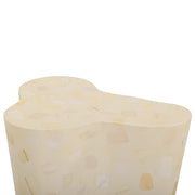 Slab Faux Terrazzo Indoor/Outdoor Side Table
