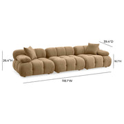 Calliope 118" Modular Sofa