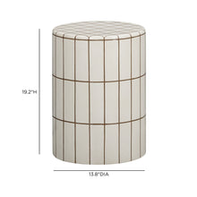 Tatiana Round Concrete Indoor/Outdoor Side Table