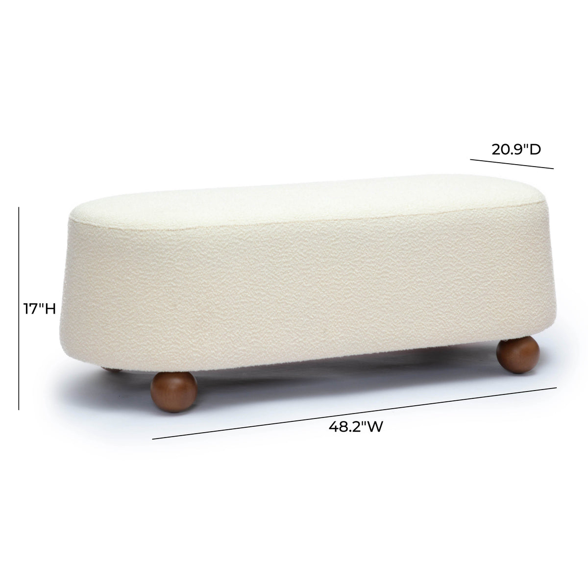 Jaine 48" Bench