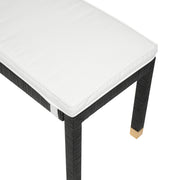Amara 50" Rattan Bench
