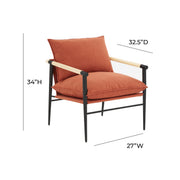 Cali Performance Fabric Accent Chair