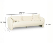 Lou 91" Sofa