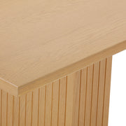 Chelsea Oak Wood Rectangular Dining Table (79"-96")