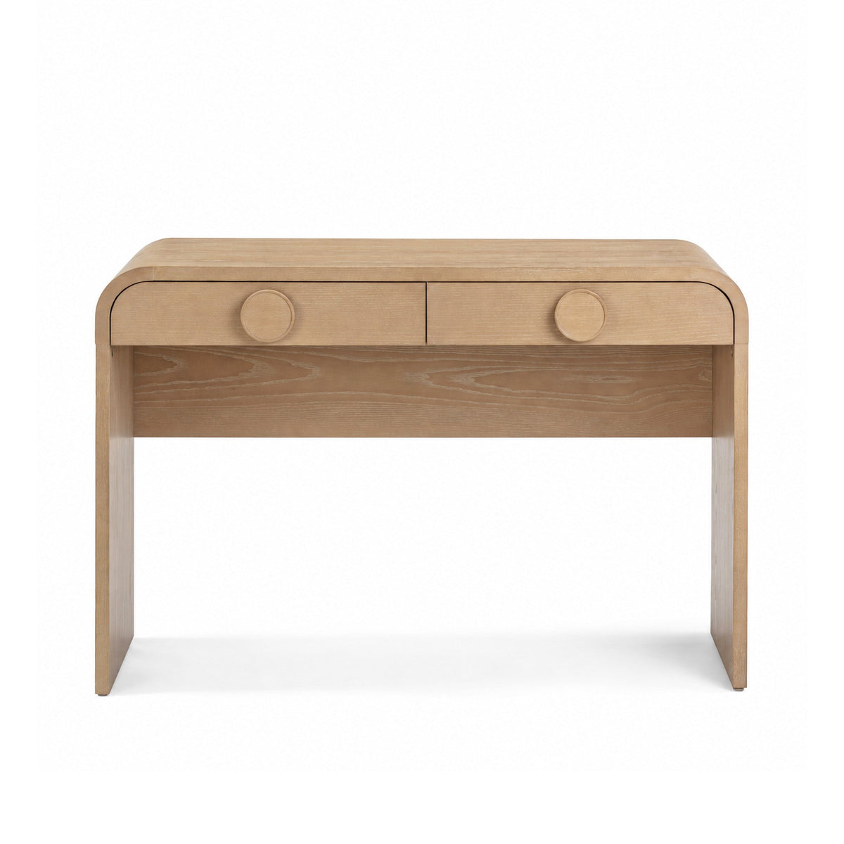 Moonrise 48" Natural Ash 2-Drawer Desk