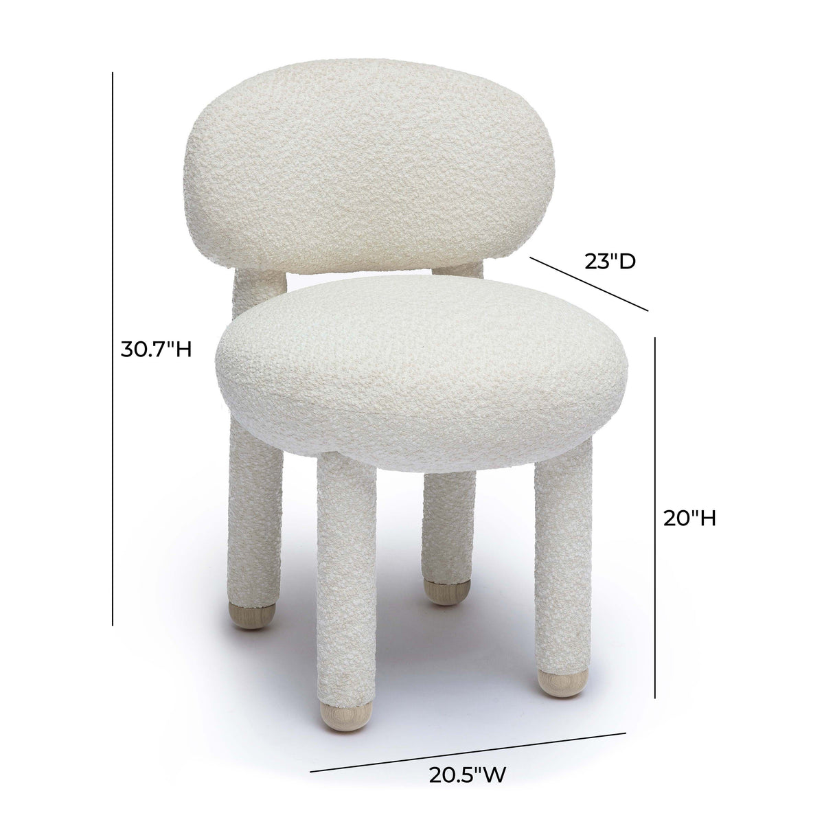 Manu Performance Fabric Side Chair