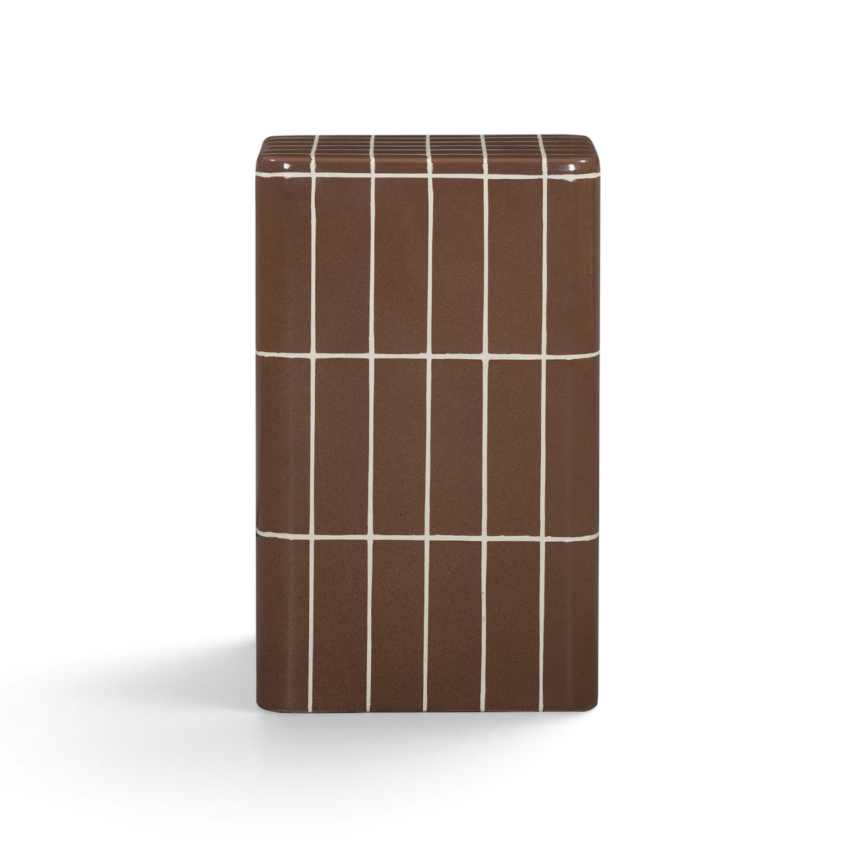 Tatiana Square Concrete Indoor/Outdoor Side Table