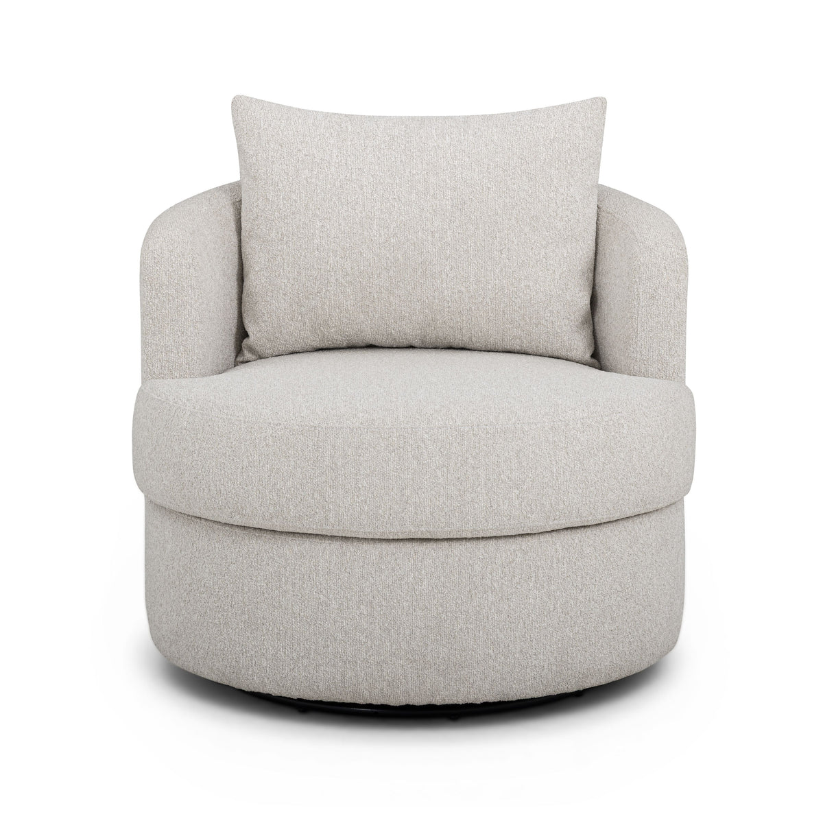 Silvi Performance Boucle Swivel Accent Chair