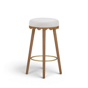 Oodle Performance Vegan Mohair Bar and Counter Stool