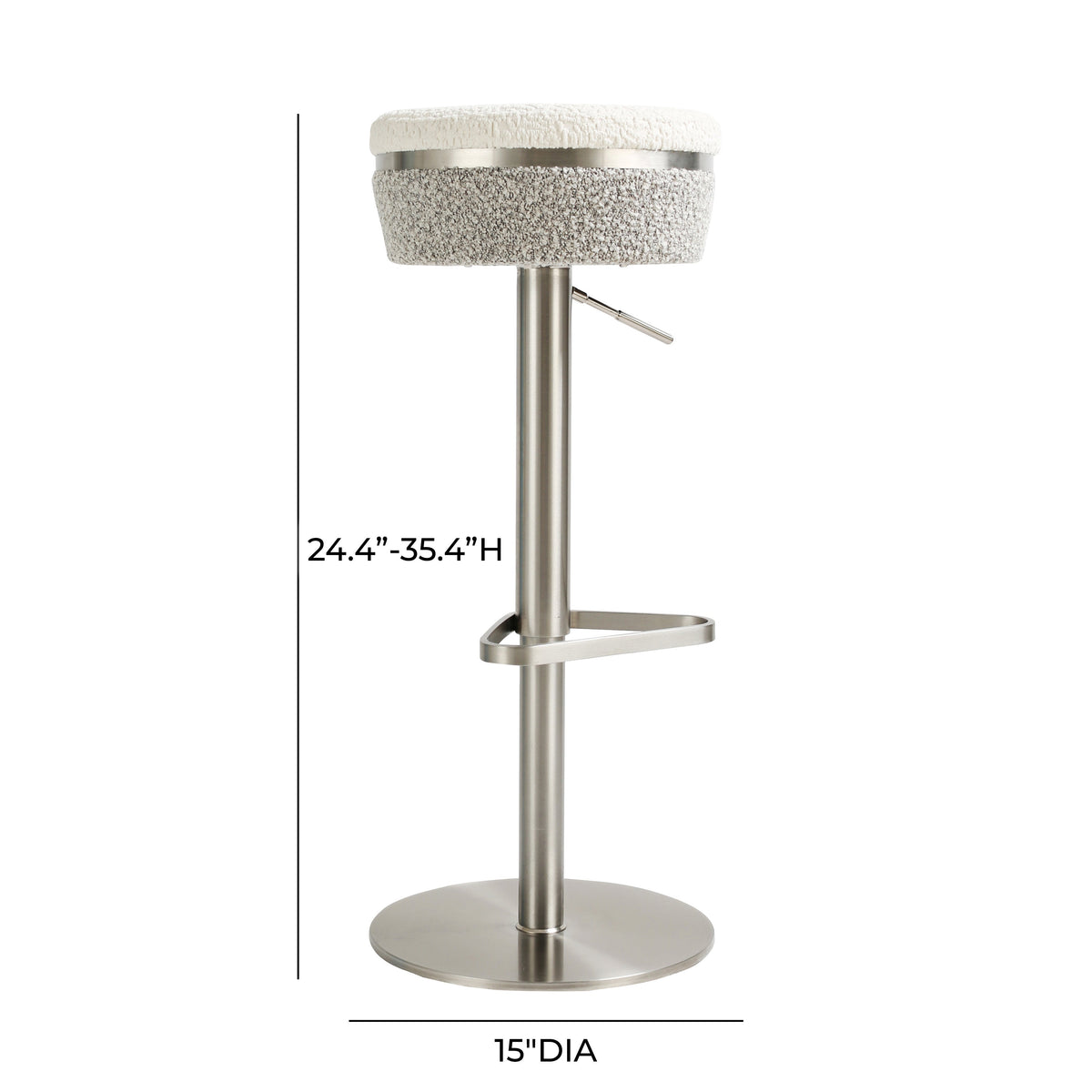 Astro Performance Vegan Leather Adjustable Stool
