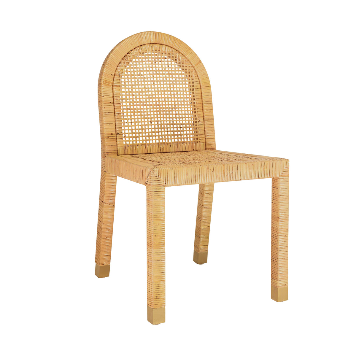 Amara Arched Rattan Dining Chair