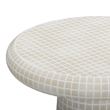 Monica Tiled Pattern Indoor/Outdoor Side Table