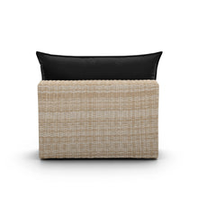 Cali Performance Fabric & Wicker Outdoor Armless Chair