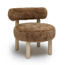 Carmel Contract-Grade Vegan Shearling Accent Chair