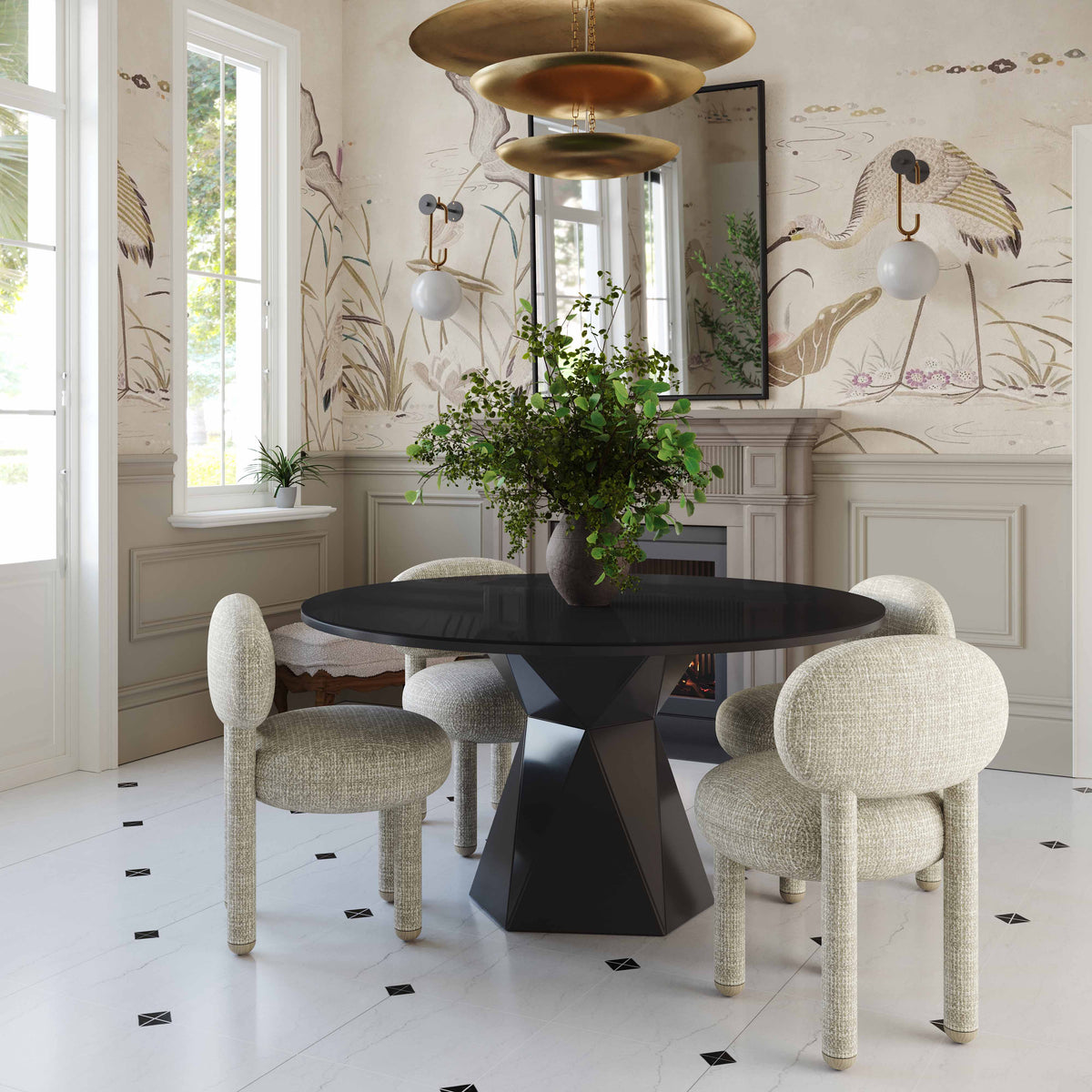 Manu Performance Fabric Side Chair