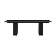 Chelsea Oak Wood Rectangular Dining Table (79"-96")