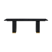 Chelsea Oak Wood Rectangular Dining Table (79"-96")