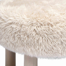 Carmel Contract-Grade Vegan Shearling Accent Chair