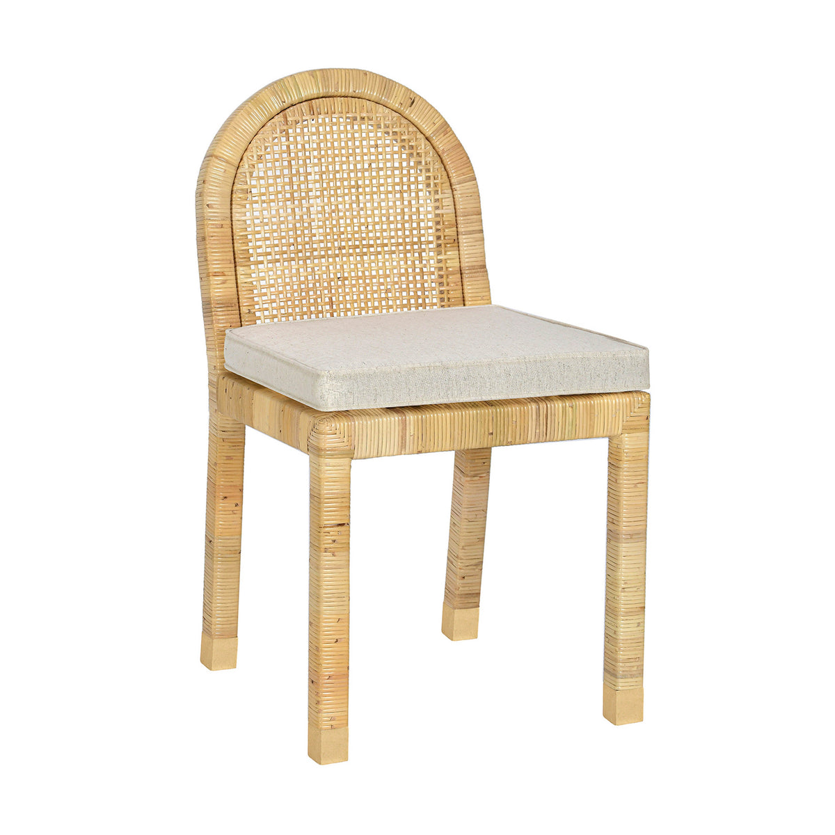 Amara Arched Rattan Dining Chair