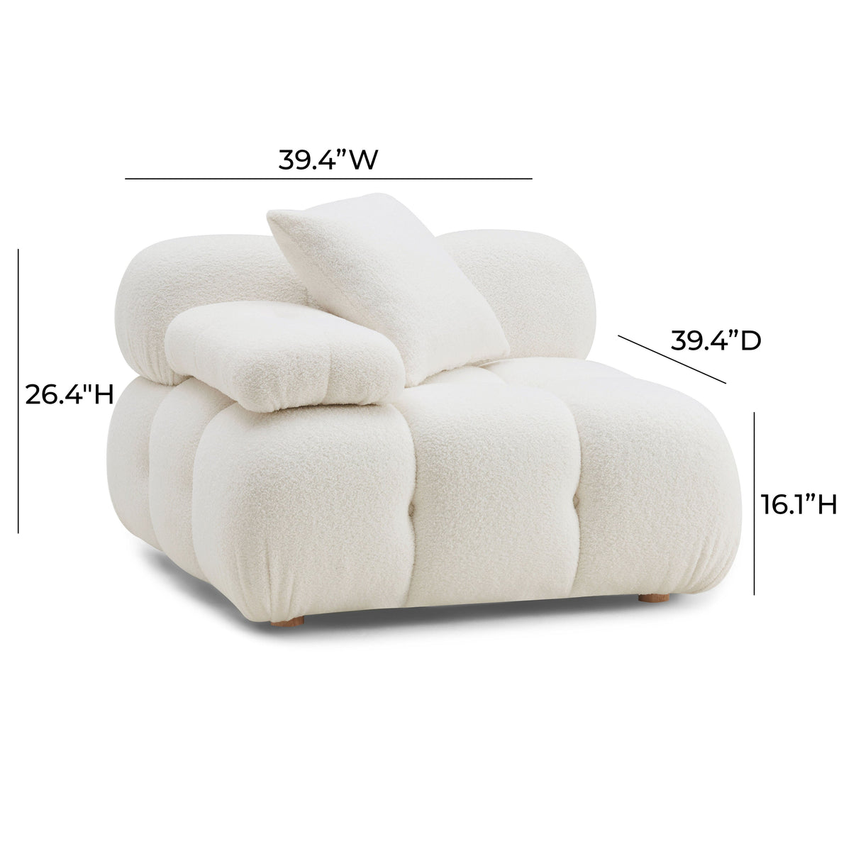 Calliope Performance Modular Corner Chair